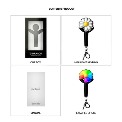G-DRAGON Lightstick Keychain [MINI]